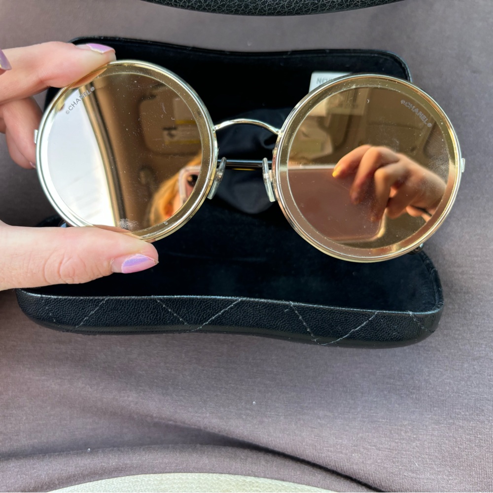 Chanel Round Sunglasses